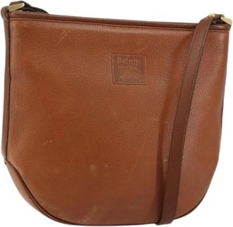 Burberry Borsa a spalla Pre-owned in pelle - - Pre-owned - Donna - Marrone - ONE SIZE