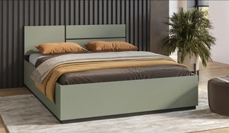 HOME AFFAIRE Bettgestell »Cross, moderner Bettrahmen« Doppelbett in zwei Grössen, stabiles Bettgestell