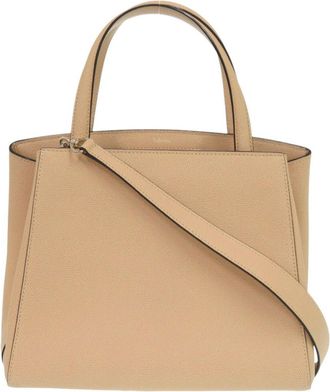 Valextra Leather Handbag (Pre-Owned)