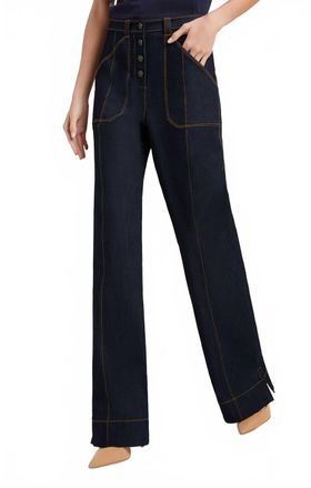 Cinq &agrave; Sept Long Benji Pant In Indigo