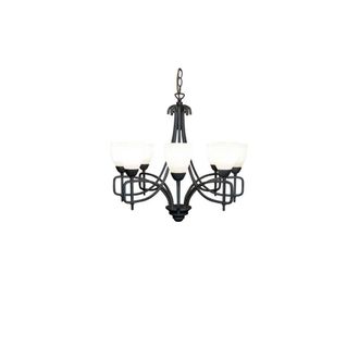 Netlighting San Marino Pendant 8 Light E14 TexPewter in Grey
