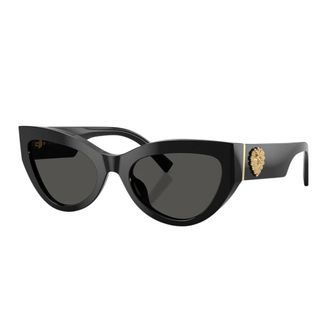 Dolce & Gabbana Sunglasses, female, Black, Size: 55 MM Cat-Eye Sunglasses