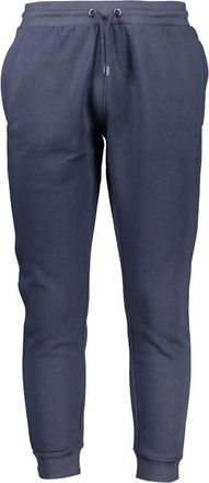 Cavalli Embroidered Trainingsbroeken - Dames - Sweatpants - Blauw - M - Katoen - Broeken