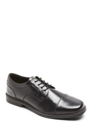 Rockport Robinsyn Waterproof Cap Toe Derby in Black at Nordstrom Rack, Size 11.5