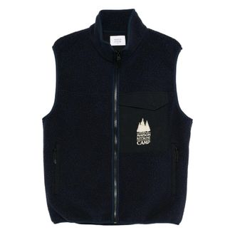 Maison Kitsun&eacute; Outwear Waistcoats Blu-Uomo