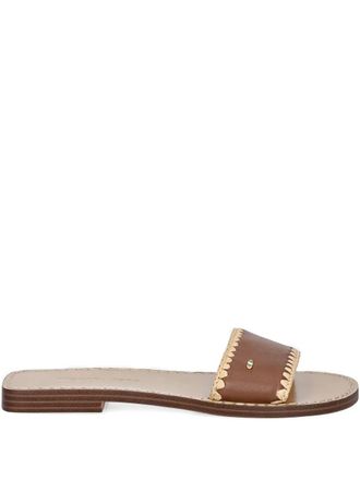 Michael Michael Kors Sandali con suola piatta - Marrone