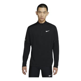 Nike Nk Df Elmnt Top Hz Casual Breathable Sports Long Sleeves Black DD4757-010