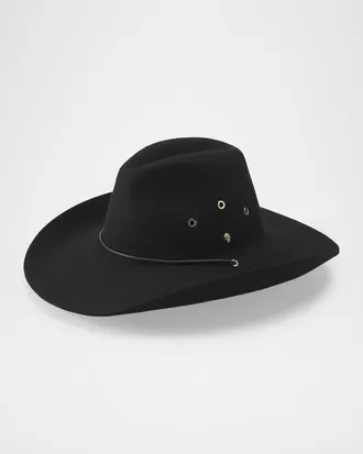Helen Kaminski Walker Wool Felt Cowboy Fedora