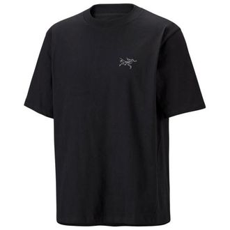 Arc'teryx Kragg Cotton Emblem Crew S/S T-Shirt f&uuml;r Herren | schwarz