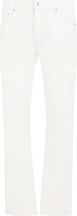 Etro Cotton Jeans - Heren - Regular Fit Jeans - Wit - W36 - Katoen - Jeans
