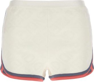 Fendi Stijlvolle Bermuda Shorts voor Mannen - Dames - Bermuda - Wit - XS - Korte Broeken