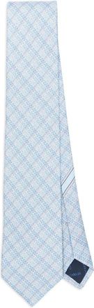 Ferragamo Geometric-pattern Silk Tie