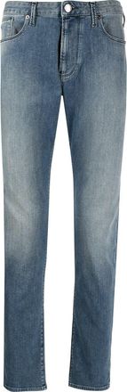 Emporio Armani J06 slim-fit jeans - men - Cotton/Spandex/Elastane - 32 - Blue