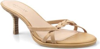 Artisan by Zigi Pizz Kitten Heel Sandal in Natural Leather O at Nordstrom, Size 10