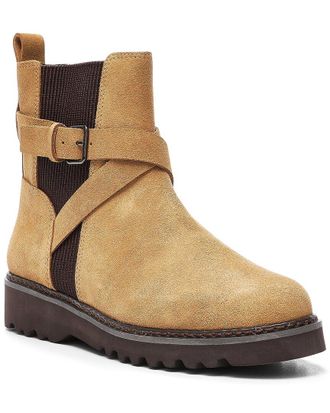 Donald J Pliner Captain Leather & Suede Bootie