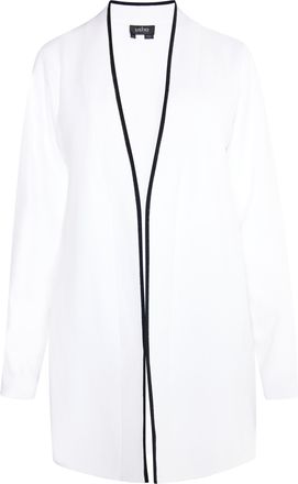 Usha Gebreid vest Dames wit zwart