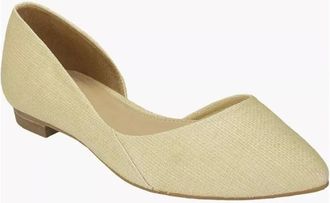 Marc Fisher LTD Sunny Flat Womens Neutral Pointed Toe Slip-On JOBB1894