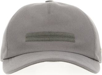 Ermenegildo Zegna Caps, male, Gray, Size: M Cotton Baseball Cap