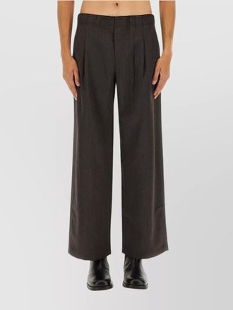 Our Legacy wide leg trousers elastic waistband