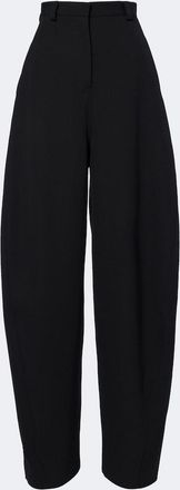 Balenciaga Pantaloni barrel in lana