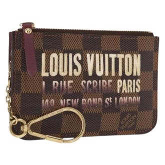 Louis Vuitton Pre-owned Wallets, female, Brown, Size: ONE SIZE Pre-owned Damier Ebene Coin Purse