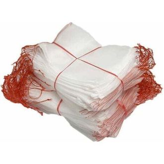 OEM Confezione Da 50 Sacchetti A Rete Anti-insetti - Protezione In Nylon Per Frutta E Piante - Dimensioni 25 X 15 Cm - Chiusura Con Coulisse - 50 Pezzi