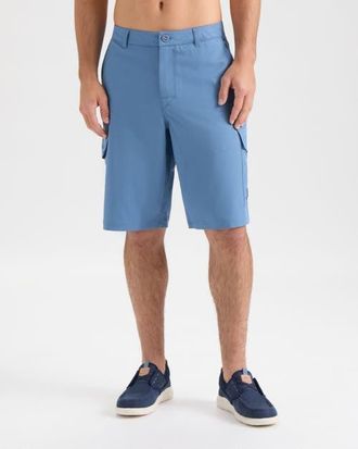 Salt Life La Vida Hybrid Shorts in Coastal Blue at Nordstrom, Size 38