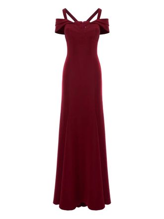 Murmur Candy maxi dress - Red