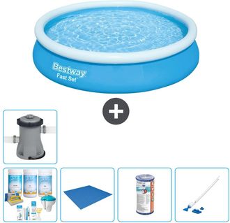 Bestway Piscina Bestway Fast Set Redonda - 366x76 Cm - 7-piezas S21999