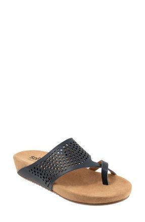 Softwalk Blaine Slide Sandal in Navy at Nordstrom, Size 10.5