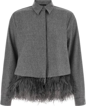 Fabiana Filippi Virgin Wool Womens Blouse