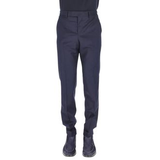 Pantaloni Torino Master Fit Pantalon - Heren - Broeken - Blauw - Maat: S Wol