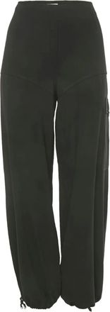 Thierry Mugler Broek met manchetten - Zwart