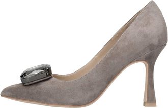Alma En Pena Suede Pumps - Dames - Pumps - Grijs - 36 EU - Leer - Schoenen