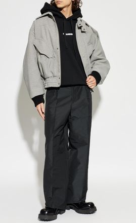 Jil Sander Wide-leg Pleated Trousers, Mens, Black