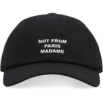 Dr&ocirc;le de Monsieur Cappellino da Baseball Classico in Cotone - - Accessories - Uomo - Nero - ONE SIZE