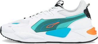 Puma Rs-X Split Athleisure Casual Sports Shoe Unisex White Blue Green White Blue 383409-02