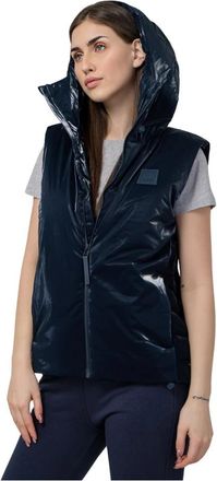Rains Sporty Loop Vest Ink - Dames - Bodywarmers - Blauw - M - Polyester - Jassen