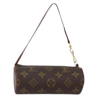 Louis Vuitton Pre-owned Mini Bags, female, Brown, Size: ONE SIZE Pre-owned Canvas Mini Bag