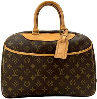 Louis Vuitton Pre-owned Handbags, female, Brown, Size: ONE SIZE Pre-owned Canvas Handbag