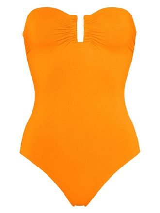 Eres Cassiopée strapless swimsuit - women - Polyamide/Spandex/Elastane - 42 - Orange