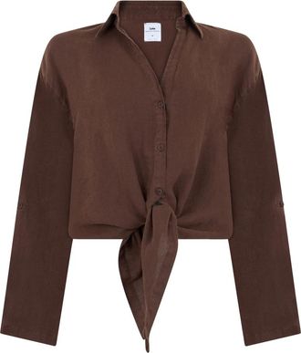 Lois Blouses & Shirts - Dames - Overhemden - Bruin - S - Overhemden