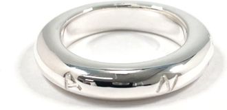 Chanel Silver Silver 925 Band Ring (Pre-Owned)