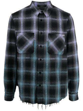 Amiri Camicia con stampa - Viola