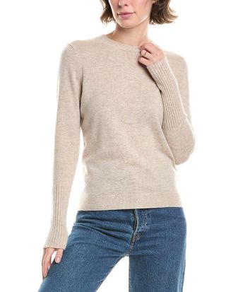 Forté Cashmere Crewneck Cashmere Sweater