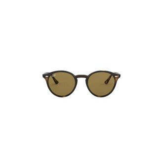 Ray-Ban Heren Acetaat Herfst/Winter Brillencollectie - Heren - Zonnebrillen - Bruin - 49 MM - Accessoires