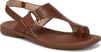 Naturalizer Freya Sandal in Brown Faux Leather at Nordstrom Rack, Size 8.5
