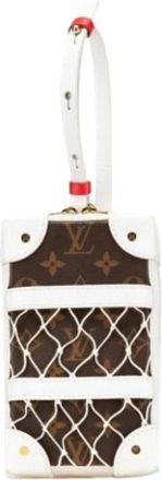 Louis Vuitton Pre-owned Mini Schoudertas - Dames - Vintage Mini Tas - Bruin - ONE Size - Leer - Vintage
