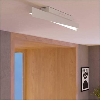 Loops Stylish Grey Ceiling Light for Indoor Space - Semi Flush Design