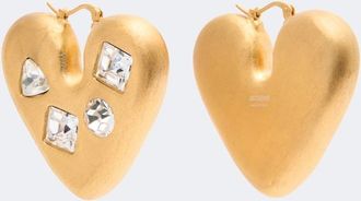 Jacquemus Coeur embellished earrings